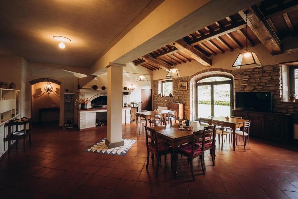 Agriturismo La Dolce Vista Poppi Exterior foto